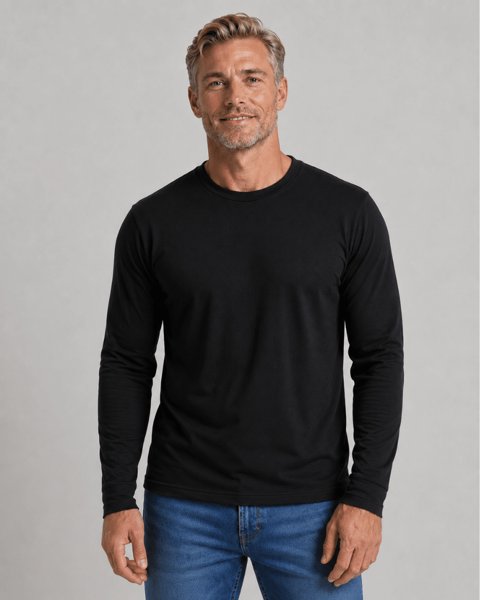 LETTWEAR Langermet T-skjorte
