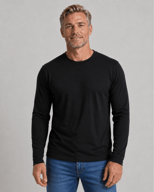 LETTWEAR Langermet T-skjorte