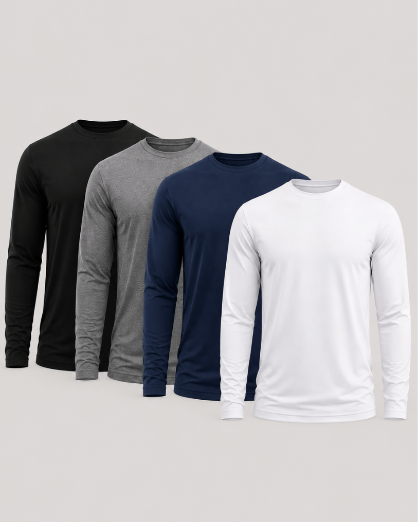 LETTWEAR Langermet T-skjorte